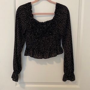 Forever 21 polka dot top